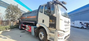 Camión remolque tanque de acero al carbono para transporte de ácido sulfúrico Faw - Product Image 2