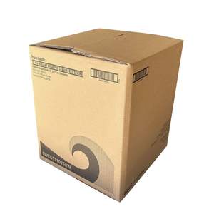 Pailles à boire en polypropylène rayées rouge/blanc de 10,25 po, emballées individuellement, boîte géante de 1 200 unités - Product Image 1