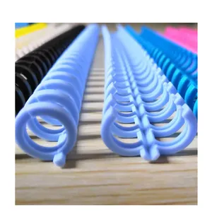 Plastic 30-Hole Loose Leaf Binders Ring Binding Spines Combs Capacity for DIY Paper Notebook Album