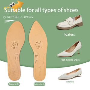 Vente en gros de semelles intérieures en peau de mouton véritable semelle intérieure en feuille d'éponge pour <span class=keywords><strong>pieds</strong></span> <span class=keywords><strong>nus</strong></span> semelles intérieures en <span class=keywords><strong>cuir</strong></span> pour chaussures à insert épais tapis quantité minimale de commande 1 paire - Product Image 5