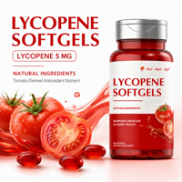 Gélules de lycopène antioxydant haute puissance - Lycopène pur, protection cellulaire, approvisionnement en vrac certifié ISO