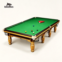 Table de billard snooker pleine grandeur, vente directe d'usine, usage commercial, club, maison, table de billard snooker en bois massif