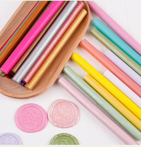 アンティークゴールド シーリングワックススティック 11mm グルーガン用 ワックスシール - Product Image 4