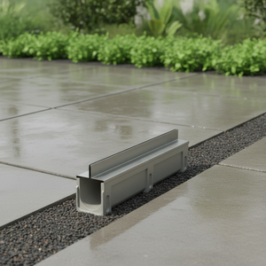 <span class=keywords><strong>Caniveau</strong></span> de drainage préfabriqué en résine polymère SMC pour eaux de pluie, canal de drainage en forme de U, gouttière - Product Image 1