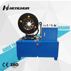DX76 kauçuk hortum üretim makinesi/hortum sıkma Crimper hızlı değişim ölür tüp kilitleme makinesi taşınabilir manuel hidrolik - Product Image 1