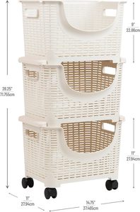 Carrello in <span class=keywords><strong>plastica</strong></span> per Snack e giocattoli portaoggetti per bambini - Product Image 4