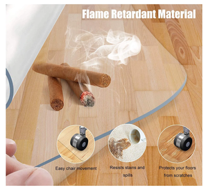 بولي كلوريد الفينيل شفافة واضحة للأرضية الصلبة والسجاد - Product Image 6