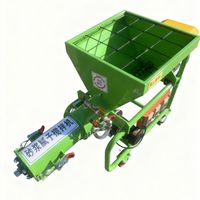 Mélangeur de ciment mobile électrique pour mortier avec convoyeur d'alimentation pour la décoration intérieure