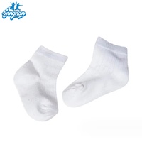 Vente directe d'usine, chaussettes pour bébés garçons et filles de haute qualité, neuves, blanches, en gros