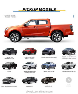 Toyata Ford HILUX แร็ค<span class=keywords><strong>หลังคา</strong></span><span class=keywords><strong>รถ</strong></span><span class=keywords><strong>กระบะ</strong></span>อลูมิเนียมแข็งแบบปรับได้ติดตั้งง่าย - Product Image 2