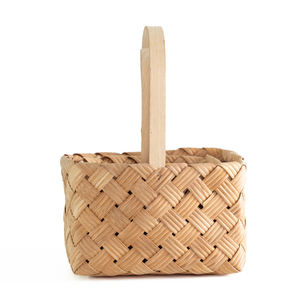 अनुकूलित हस्तनिर्मित विलो शिल्प फल टोकरी पोर्टेबल विलो बुने पिकनिक टोकरी - Product Image 2