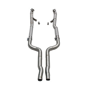ท่อลงสแตนเลสขัดเงาสำหรับ Mercedes-Benz CLS550 4.7L ปี 2012-2016 W212 M278 Boska Exhaust แบบไหลอิสระ - Product Image 1