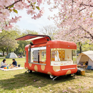 Wholesale Mobile Food Truck Practical Snack Catering <b>Trailer</b> for Global Market - Product Image 1