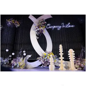 C39 2023 wedding props 3D paper origami roman column props cactus shape folding kayak origami stage decor ornament