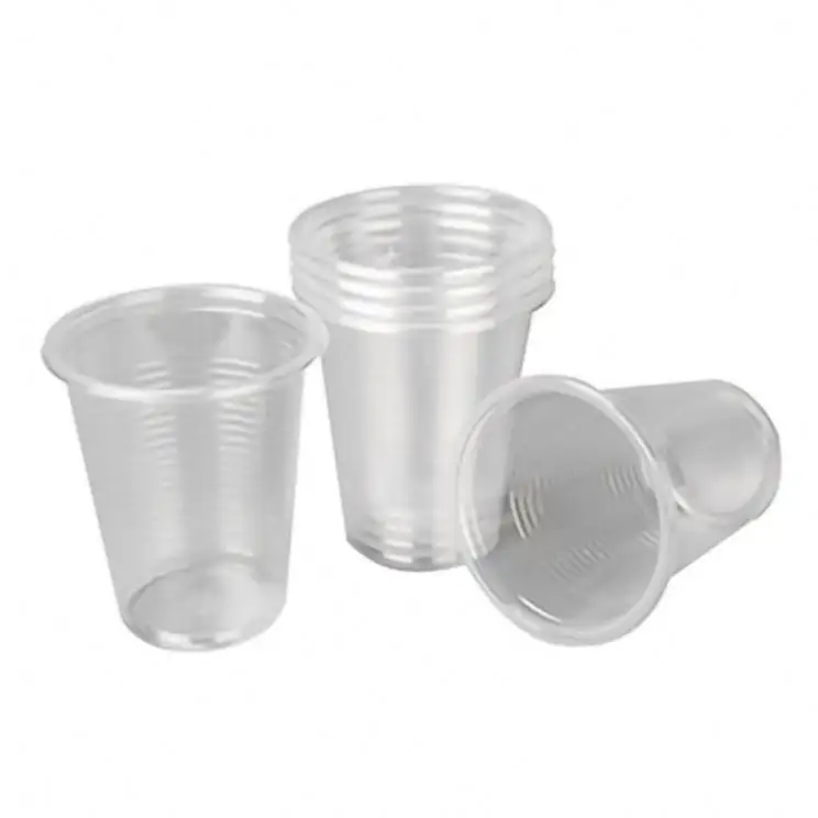 Wholesale manufacturer sell pp hard white 7 8 9 ounce juce beer airline flight disposable plastic cups