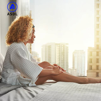 Matelas médical OEM personnalisé de haute qualité, respirant et doux, avec ressorts ensachés, tailles Queen et King