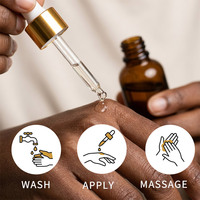 Sérum éclaircissant professionnel au curcuma pour les jointures sombres, formule de récupération cutanée intense pour le corps, marque privée