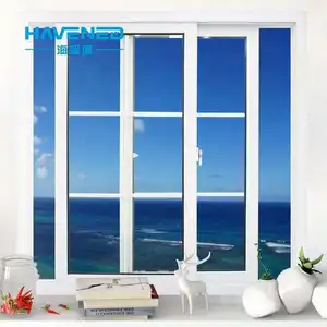 Spot Sale Quick Delivery Soundproof Save Energy Modern Simple Style Sliding Double Window