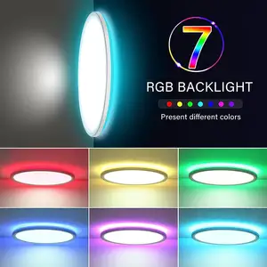 Thiết kế đặc biệt sử dụng rộng rãi thông minh LED phẳng Bảng điều chỉnh ánh sáng nhôm RGB bảng điều chỉnh ánh sáng