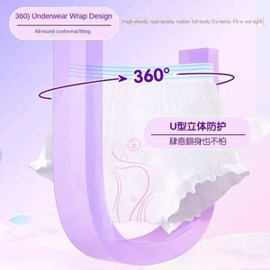Almohadillas y <span class=keywords><strong>bragas</strong></span> sanitarias transpirables de alta absorción más baratas para el período menstrual de las mujeres - Product Image 3
