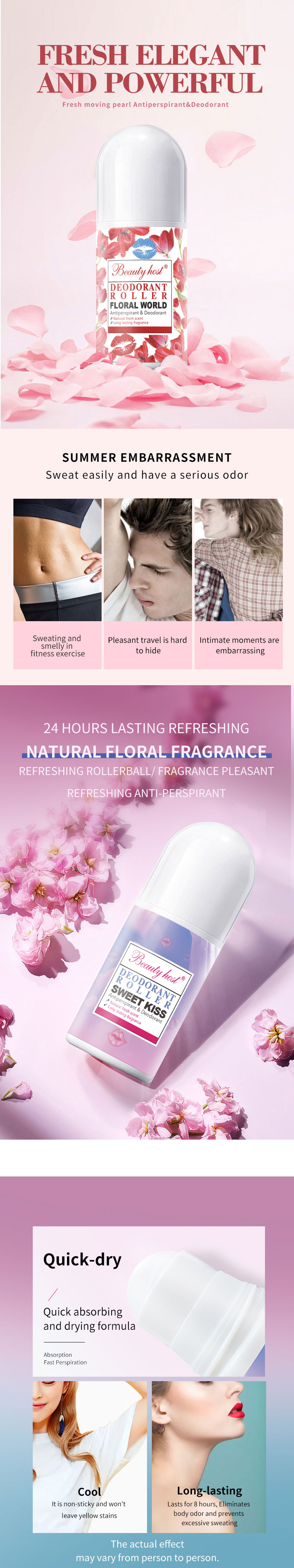 Private label organic natural deodorizer vegan deodorant antiperspirant for women and men