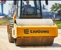 Livraison Rapide Nouveau Compacteur Routier Vibratoire Monocylindre 20 Tonnes 6114e 6118e 6120e à Vendre