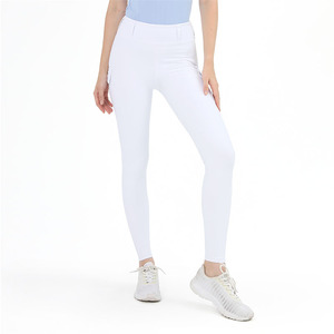 Leggings équestres avec poches pour téléphone pour femmes, collants haute densité, 4 voies extensibles, pantalons <span class=keywords><strong>d</strong></span>'<span class=keywords><strong>équitation</strong></span>, jodhpurs, en stock - Product Image 3