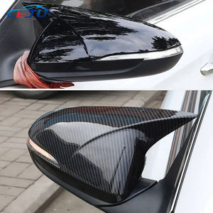 Capuchons de rétroviseur de porte de voiture en ABS noir brillant pour <span class=keywords><strong>Hyundai</strong></span> <span class=keywords><strong>I30</strong></span> N Line Elantra GT Sport PD 2017-2025 - Product Image 3