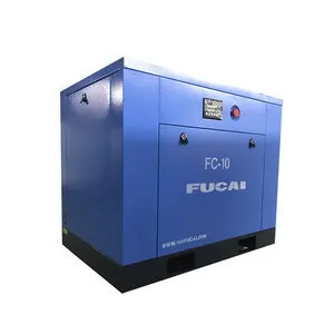 Low Noise FUCAI Aircompressors 7.5 Kw 10 Hp Air Compressor 7.5kw 10hp Rotary Screw Compressors Air-compressors