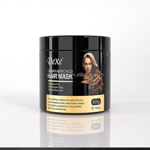 Masque capillaire réparateur intensif DEXE Volume Control Anti Frizz <span class=keywords><strong>Bio</strong></span> <span class=keywords><strong>Caviar</strong></span> Keratin Protein, Botox capillaire, acides aminés, sans sulfate, pour femmes - Product Image 4