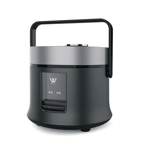 Mini Arrocera de 1.6L con Asa Portátil y Función para Mantener Caliente, para Cocción Rápida de Avena y Sopa, Olla Interior con Revestimiento Antiadherente que Evita la Adherencia - Product Image 2