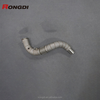 Tuyau d'échappement de bouclier thermique pour BMW 550i F10 N63 304 tuyau d'échappement en acier inoxydable