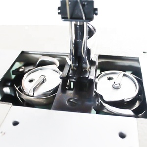 Wholesale Drive Safety Stitch Overlock <b>Machine</b> with Motor and Needle Feed for <b>Leather</b> Belt Making and Upholstery (Metal & Iron) - Product Image 3