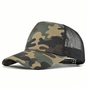 Gorra Trucker de Malla con Logotipo Personalizado al por Mayor, Gorras Deportivas de 5 Paneles en Dos Tonos - Product Image 4