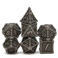Jeux de dés dnd en vrac donjons et dragons dnd dés rpg dés polyédriques en métal solide