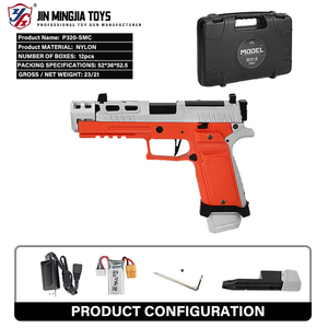 Pistolet Blaster Électronique en Métal à Éjection Automatique de Cartouches <span class=keywords><strong>Orbeez</strong></span> avec Fonctionnalités de Sécurité, Jeu de Tir Éducatif Unisexe pour 14 Ans et Plus - Product Image 2