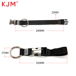 إكسسوارات حقائب مخصصة مع حزام ضبط للأمتعة بنصف مشبك معدني 25 - Product Image 1