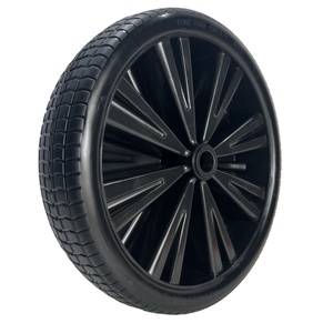14 pulgadas 4,00-8 Ruedas sólidas de espuma PU sin planos Ruedas de carro de <span class=keywords><strong>carretilla</strong></span> - Product Image 1
