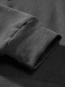 Felpa con Cappuccio Passamontagna Stampa Diavolo con Doppio Cappuccio Felpa Casual con Cerniera per Coppia <span class=keywords><strong>Abbigliamento</strong></span> Streetwear di Tendenza - Product Image 4