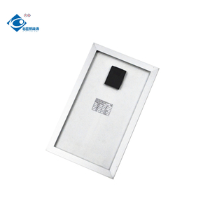 Mini Estación de Carga Solar, Panel Solar Laminado de Vidrio Rígido de <span class=keywords><strong>7W</strong></span>, Panel Solar Laminado de Vidrio Zhiwang de 6V, ZW-<span class=keywords><strong>7W</strong></span> - Product Image 2