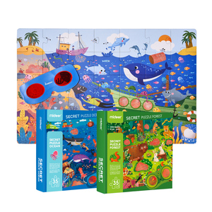 Rompecabezas de bosque secreto <span class=keywords><strong>MIDEER</strong></span> MD3096 para niños con gafas mágicas Rompecabezas Niños Aprendizaje Juguete educativo - Product Image 6