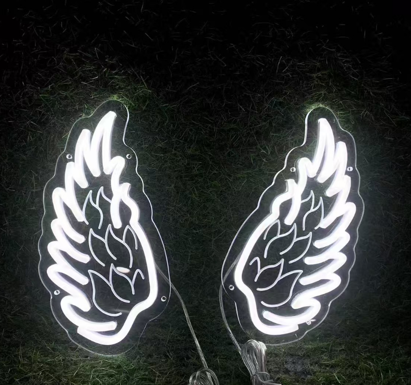 LED Neon Lights Wedding Bar Decoration Powered Stylised Lights Lamp Alphabet Light up Sign Party