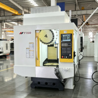 Vente Flash : Centre d'usinage CNC T700 3 axes BT30 21T haute vitesse, idéal pour le traitement des pièces métalliques