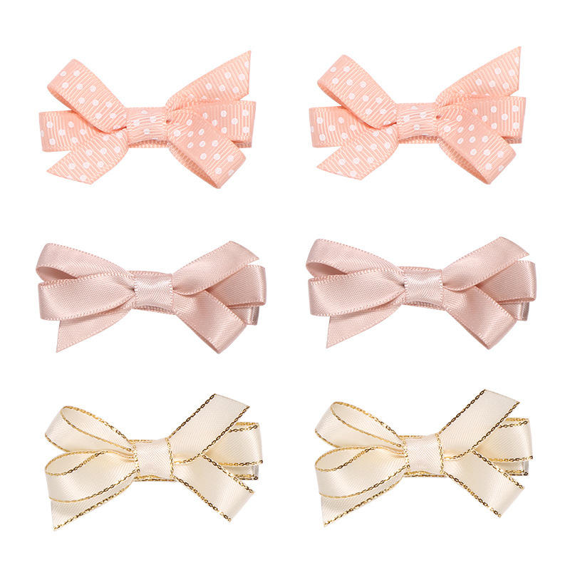 กิ๊บติดผมสีเหลืองห่าน Ms1166 (มีถุง6ชิ้น)