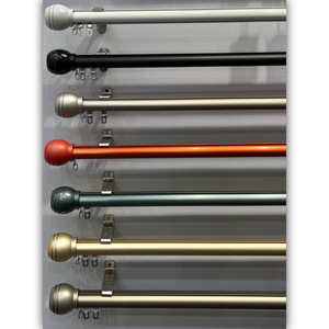 Tringles à rideaux télescopiques réglables sans perçage, avec boucle <span class=keywords><strong>en</strong></span> <span class=keywords><strong>fer</strong></span>, pour la Turquie - Product Image 4