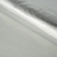 Couche d'isolation thermique réfléchissante en tissu de fibre de verre et feuille d'aluminium pour système de sous-couche de toiture