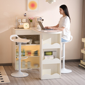 Bar Stool Adjustable Height <b>Plastic</b> Frame For <b>Dining</b> Room And Bar Use - Product Image 1