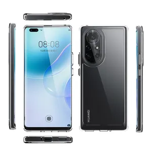 For Huawei Nova 5T Case Liquid Silicone Matte Soft Cover For Honor 20 Pro  30 Pro Flexible Shockproof Phone Case
