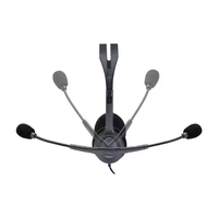 Logitech H111 original filaire Gamer casque antibruit Microphone 3.5mm Audio casque électronique casque pour bureau
