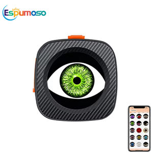 ไฟท้ายมอเตอร์ไซค์ LED แบบใหม่ ไฟตกแต่งลายตาปีศาจ ควบคุมผ่านแอพ กันน้ำ ไฟหน้าอเนกประสงค์ - Product Image 4